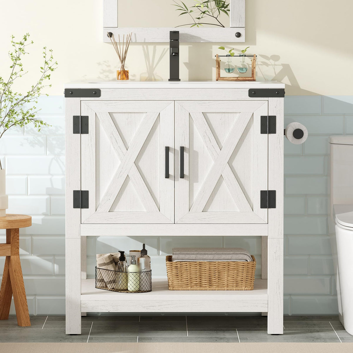 Calverton Antique White 24”