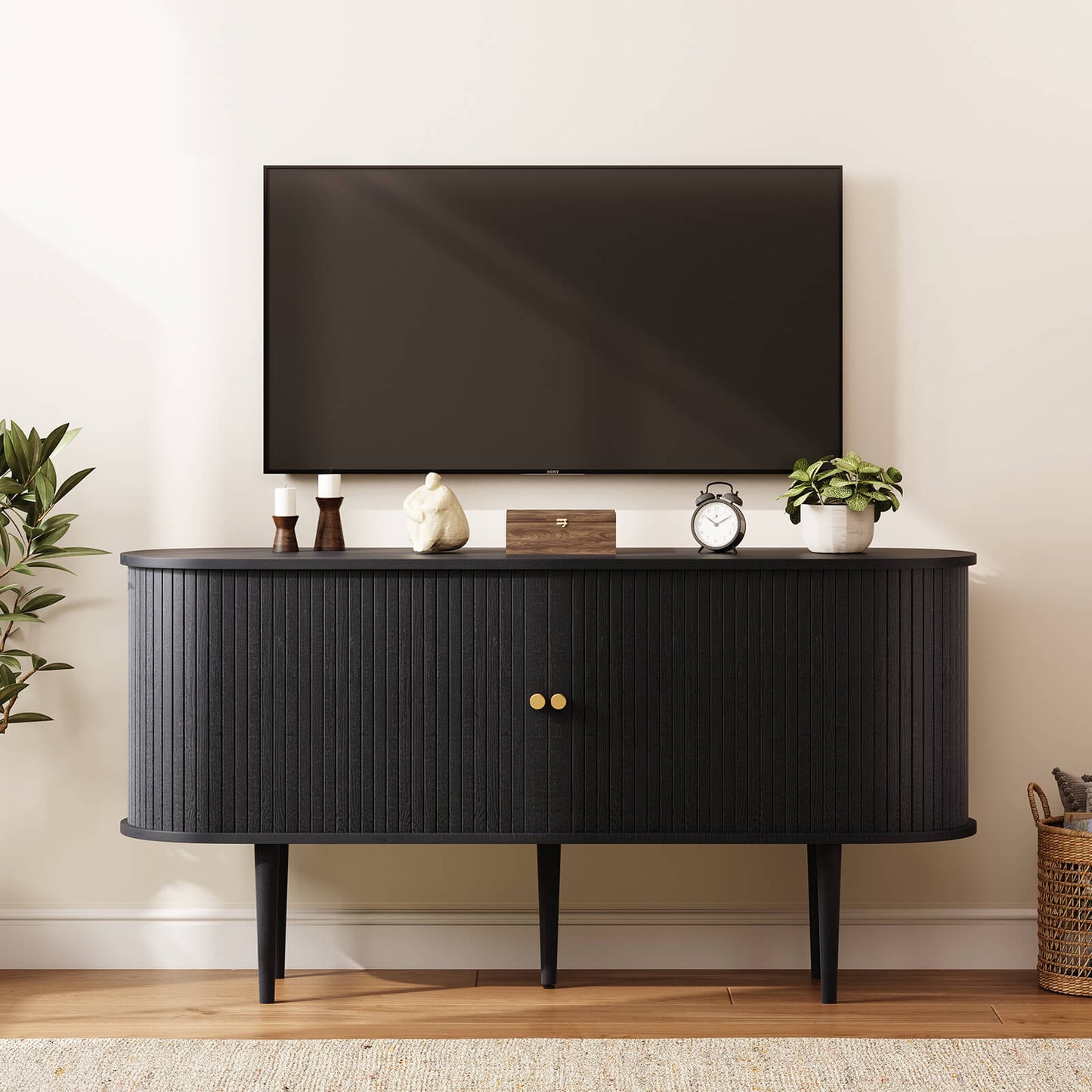 Briar Sideboard 55" Mid-Century Amerlife