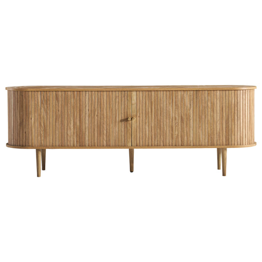 Briar 70" Mid Century TV Stand - Natural Oak