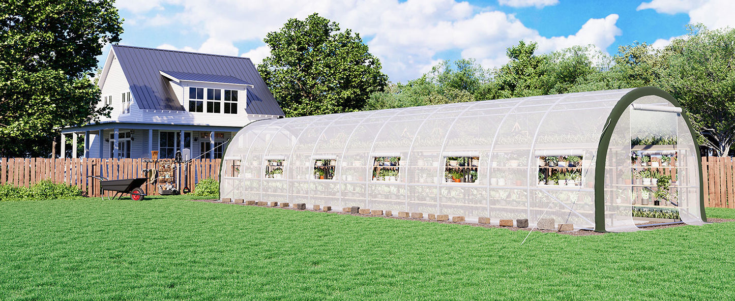 Cedarview Tunnel Greenhouse - 36x10x7FT