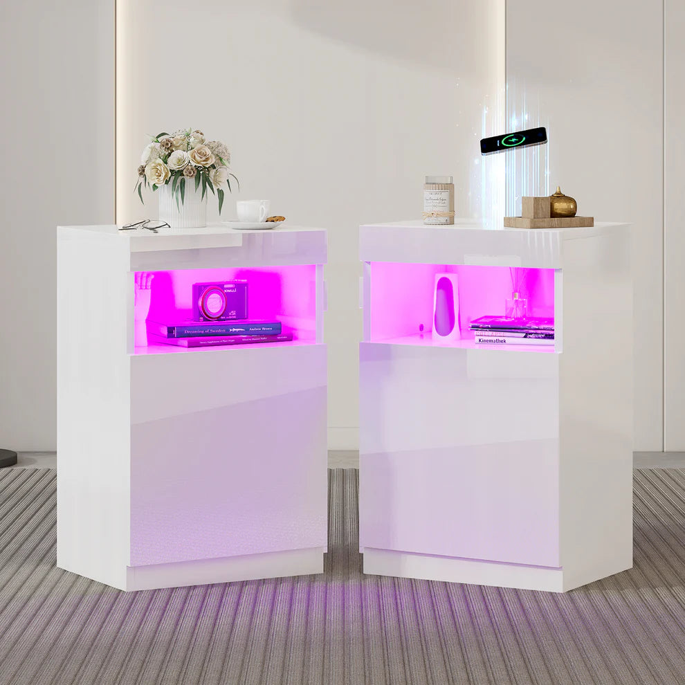 Amerlife LED Nightstand
