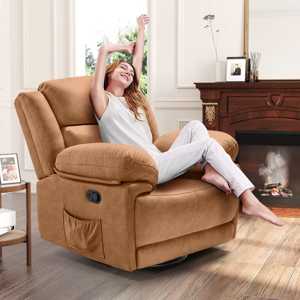 amerlife massage swivel rocker recliner sofa