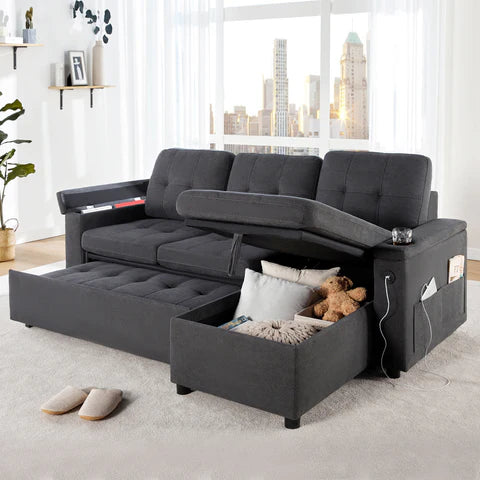 Tufted Sleeper Sofas-Amerlife