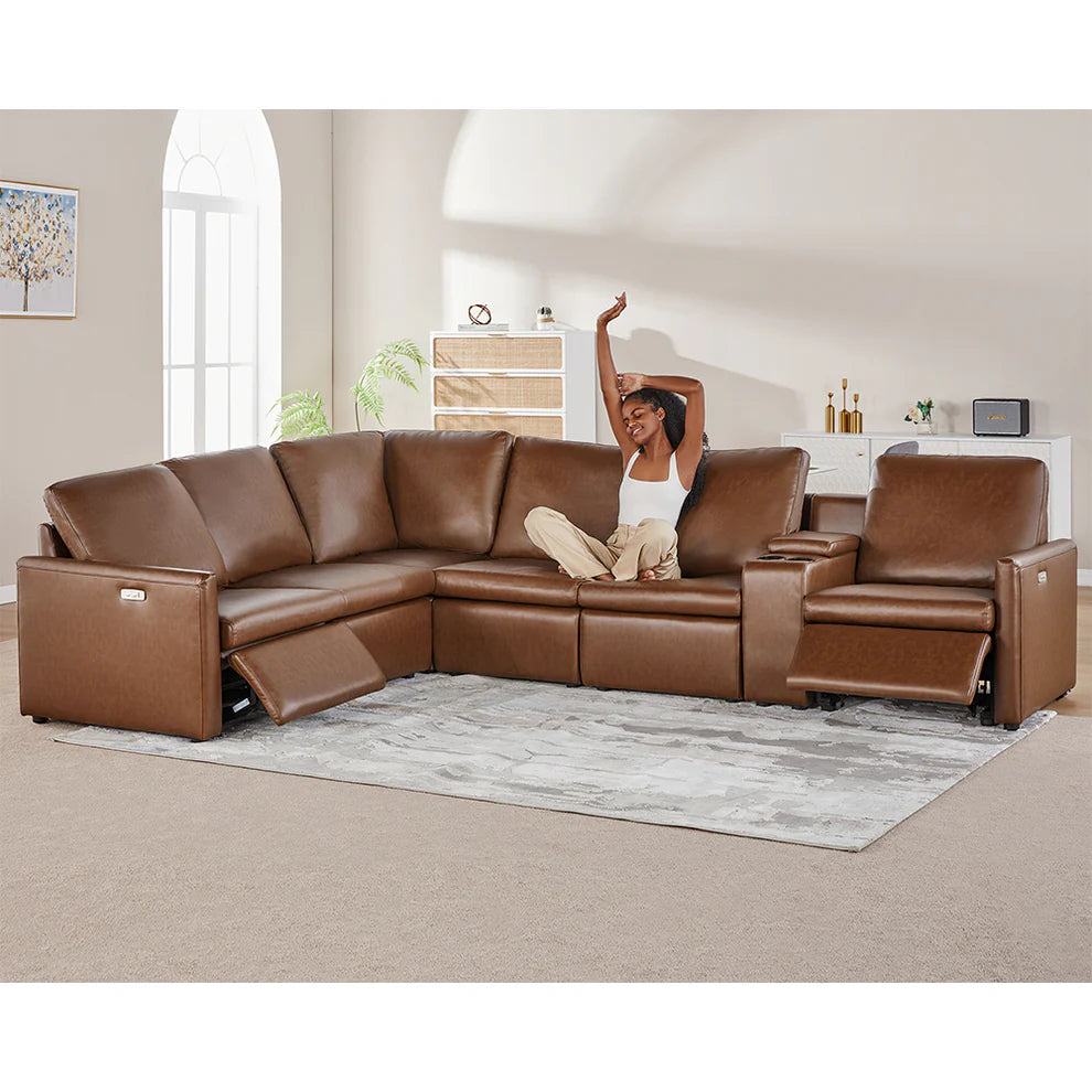 Amerlife Couch with Footrest