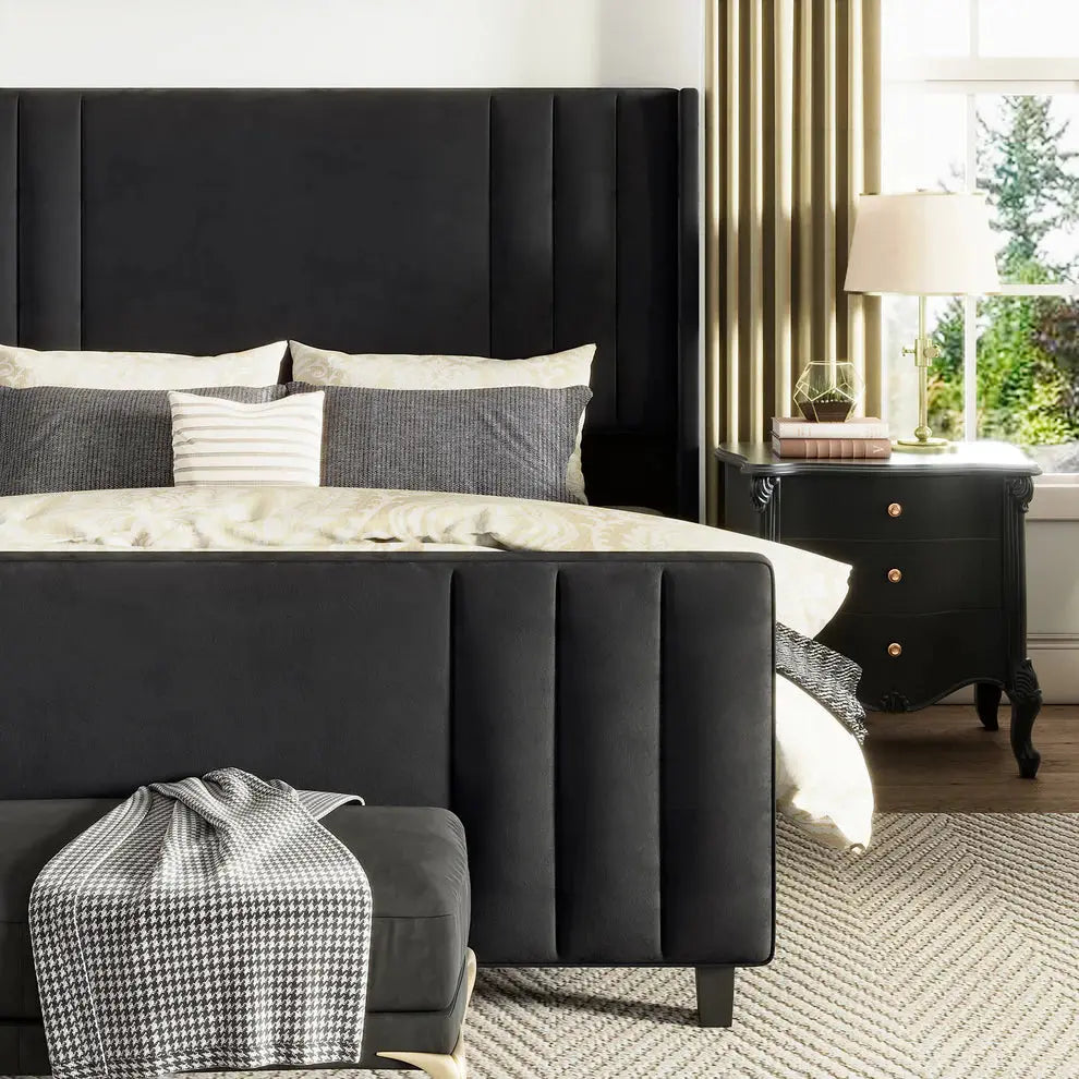 upholstered queen bed frames amerlife