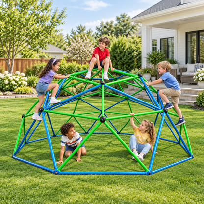 Outdoor Geometric Kids Jungle Gym-14*7 FT