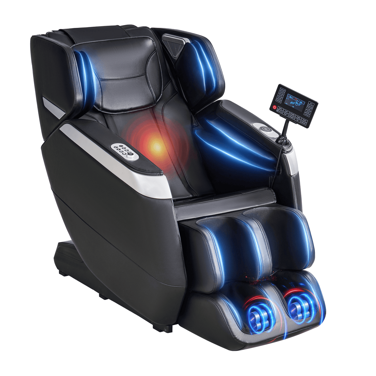 Smart 3D Zero Gravity Massage Chair-Wider Version-Black