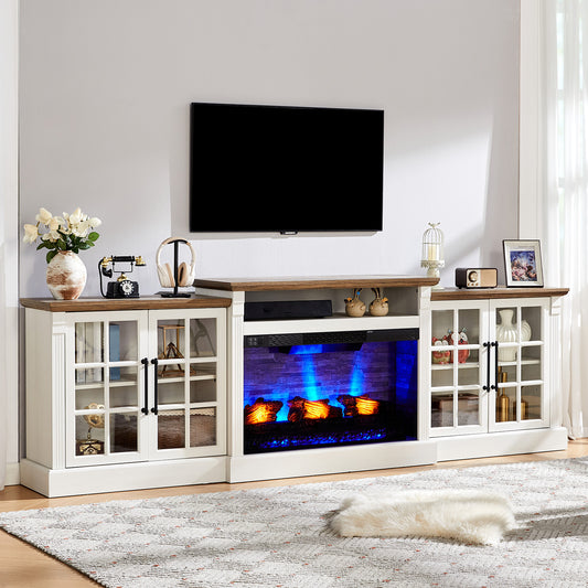 Everwood 97" Fireplace TV Stand