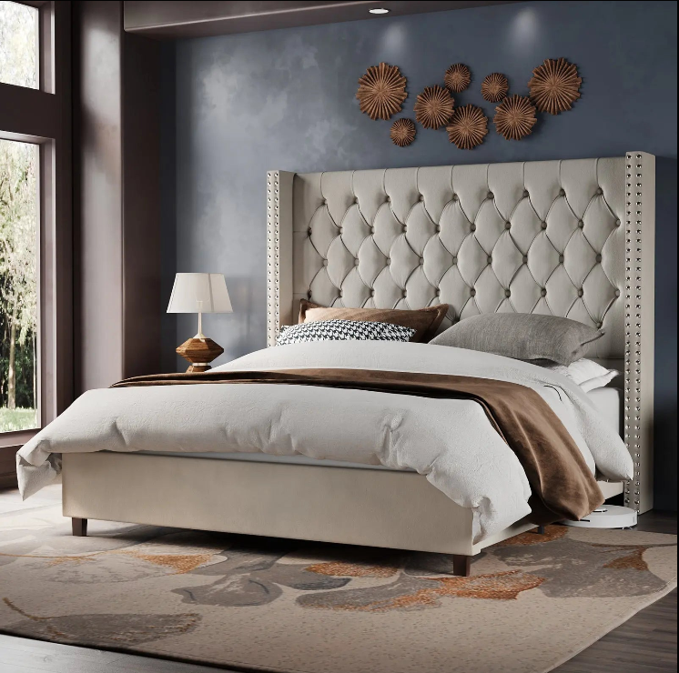 Farfalle 61.4" Bed Frame Amerlife