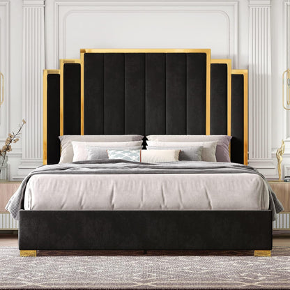 Majorelle California King Bed Frame  - California King - Black