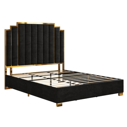 Majorelle California King Bed Frame - California King - Black