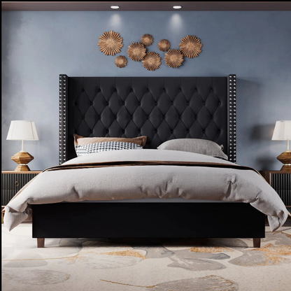 Farfalle 61.4" Bed Frame Amerlife