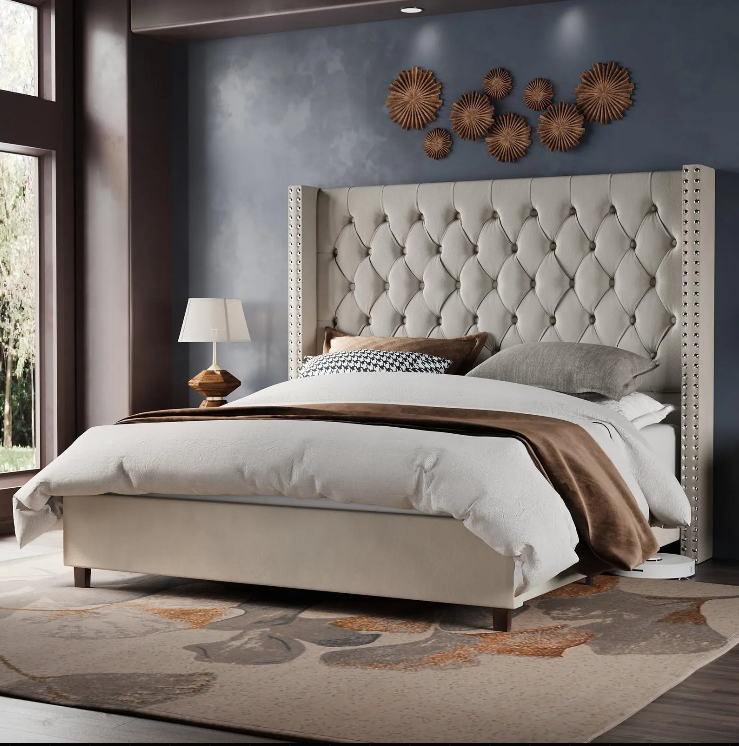 Farfalle 61.4" Bed Frame Amerlife