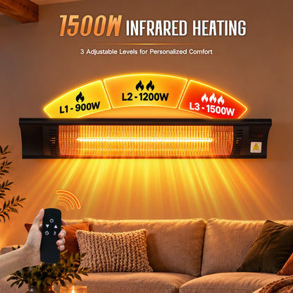 Soleil 1500W Electric Infrared Patio Heater