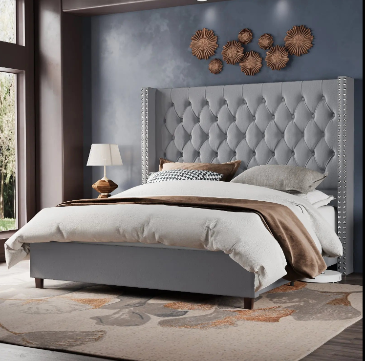 Farfalle 61.4" Bed Frame Amerlife