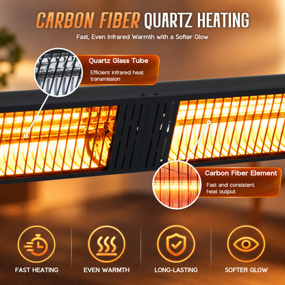 Soleil 6000W Electric Infrared Patio Heater