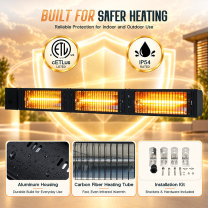 Soleil 6000W Electric Infrared Patio Heater