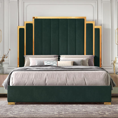 Majorelle California King Bed Frame - California King - Green