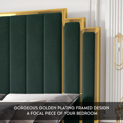Majorelle California King Bed Frame - California King - Green
