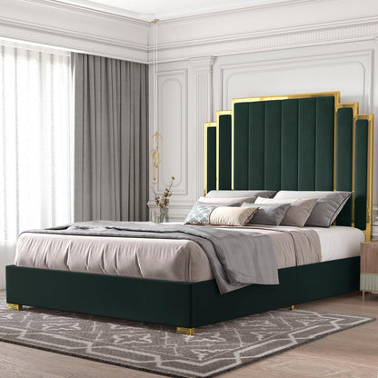 Majorelle California King Bed Frame - California King - Green