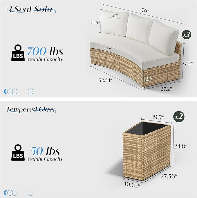 YPS001 Unity Beige 9 Seats