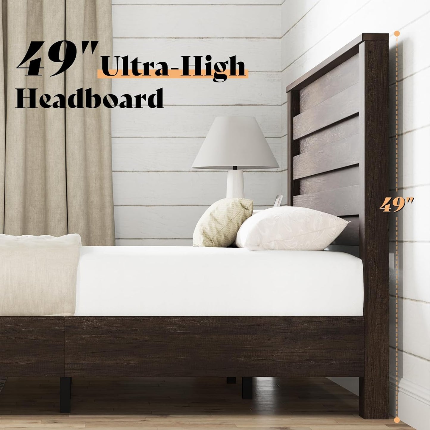Sequoia Bedroom Set with Fluted Headboard-K-Gray