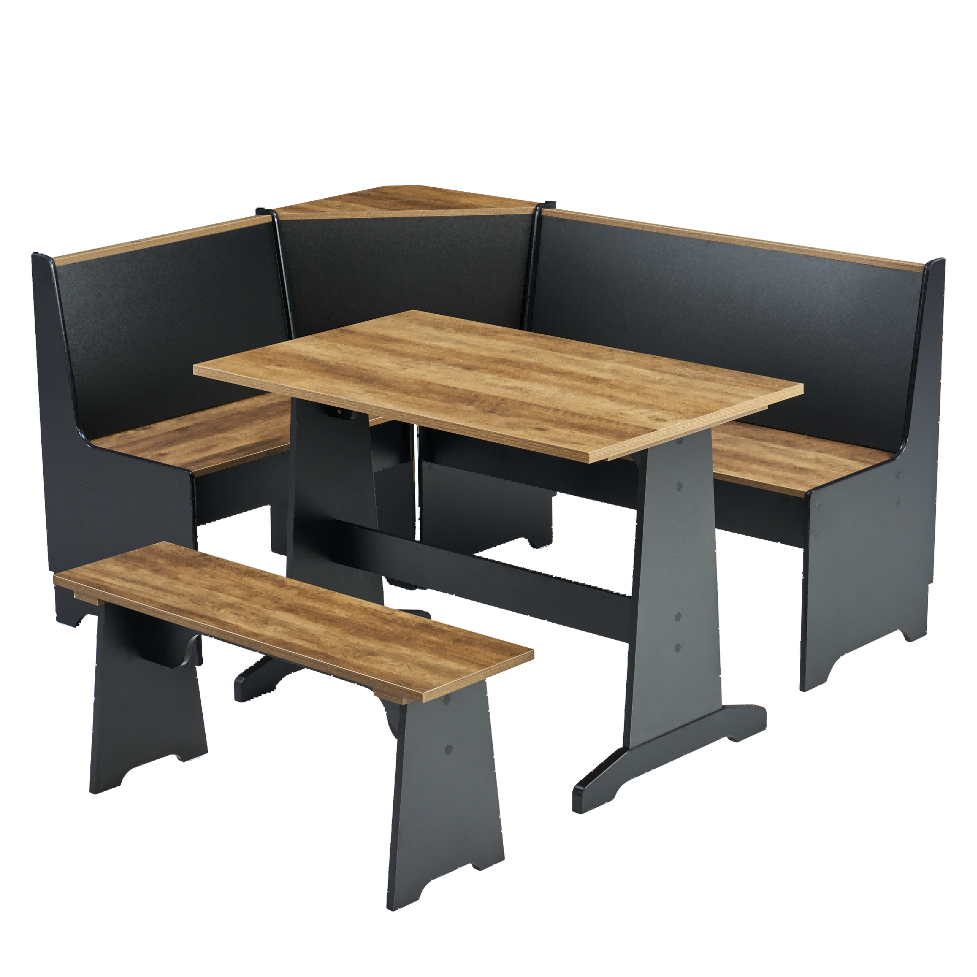 Feast 3-Piece Corner Dining Table Set Amerlife