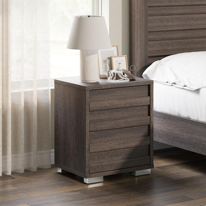 3 Piece Bedroom Set-K-Grey