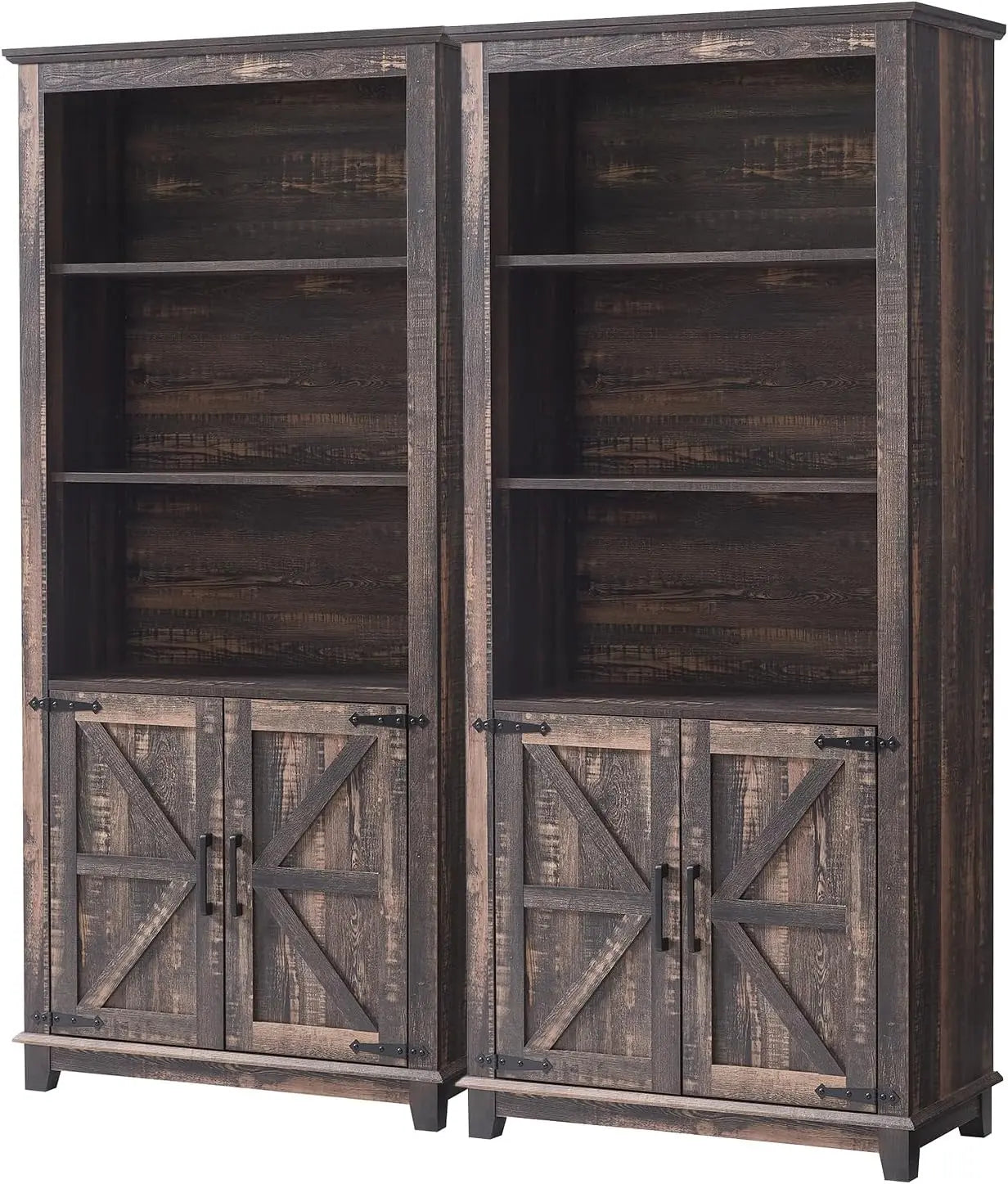 Bret Farmhouse Bookcase - Amerlife