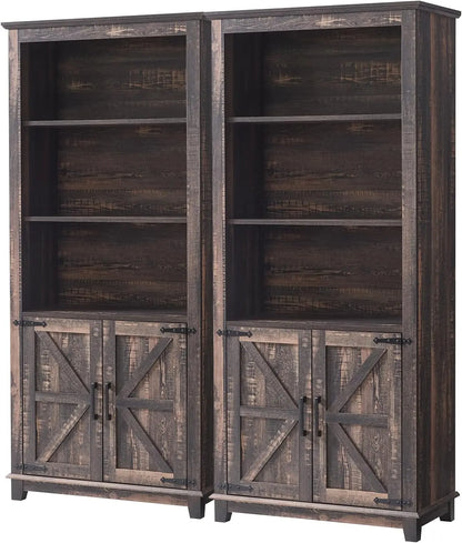 Bret Farmhouse Bookcase - Amerlife