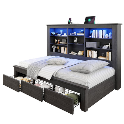 Beam Bed Frame Amerlife Twin / Black