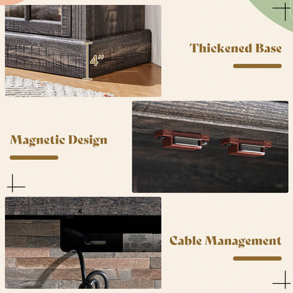 Everwood 97" Fireplace TV Stand