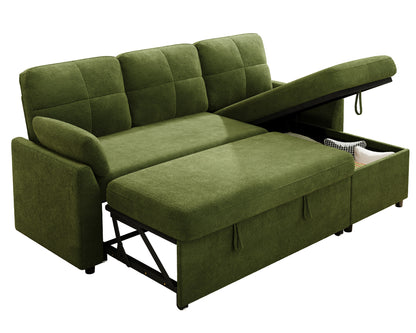 Vireli Convertible Sofa Bed Amerlife -Green