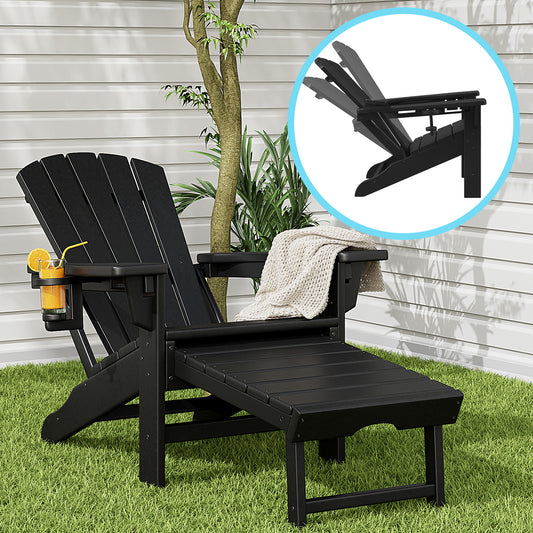 Bronc Retractable-Ottoman Adirondack Chair -?1PC