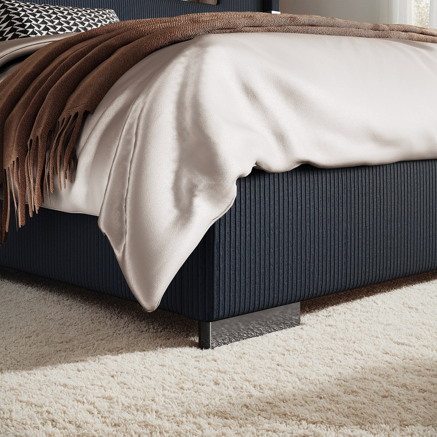 Chambers Bed Frame with Fireplace Amerlife-CH