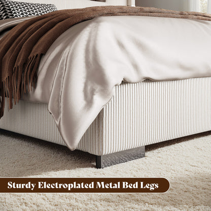 Chambers Bed Frame with Fireplace Amerlife-CM