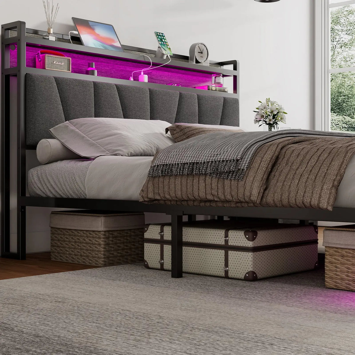 BMB012 Montague Rustic Gray