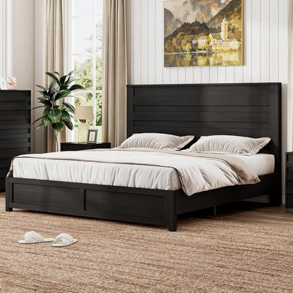 Sequoia Farmhouse 3-Piece Bedroom Set Queen Black