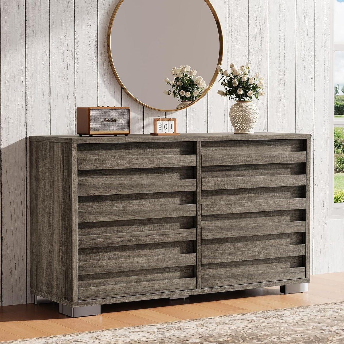 Sequoia Farmhouse 3-Piece Bedroom Set Queen Rustic Gray