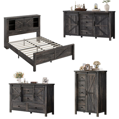 Alderman Farmhouse Bedroom Set Amerlife Full Size