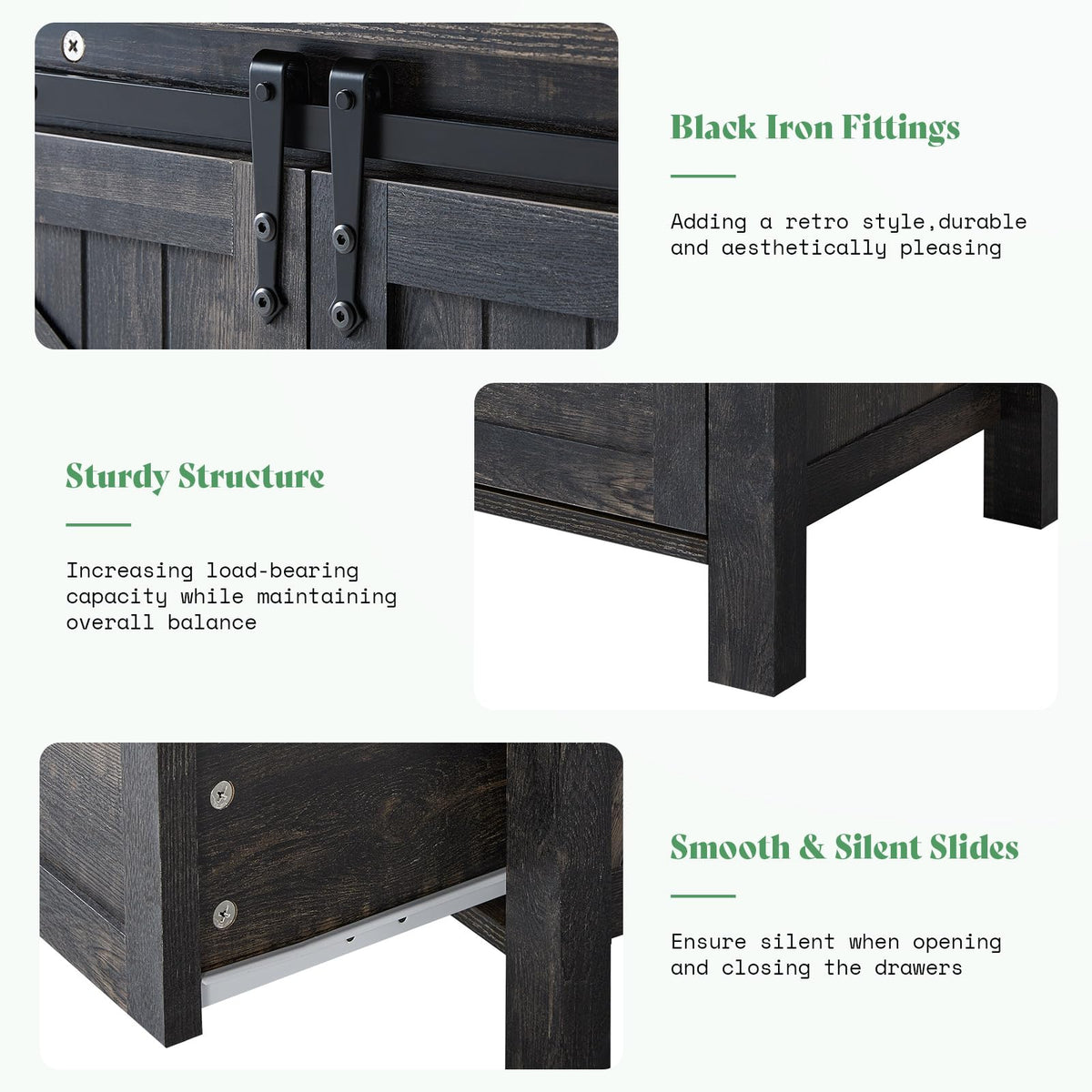 Alderman Farmhouse Bedroom Set Amerlife King Size