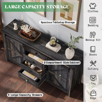 Alderman Farmhouse Bedroom Set Amerlife King Size