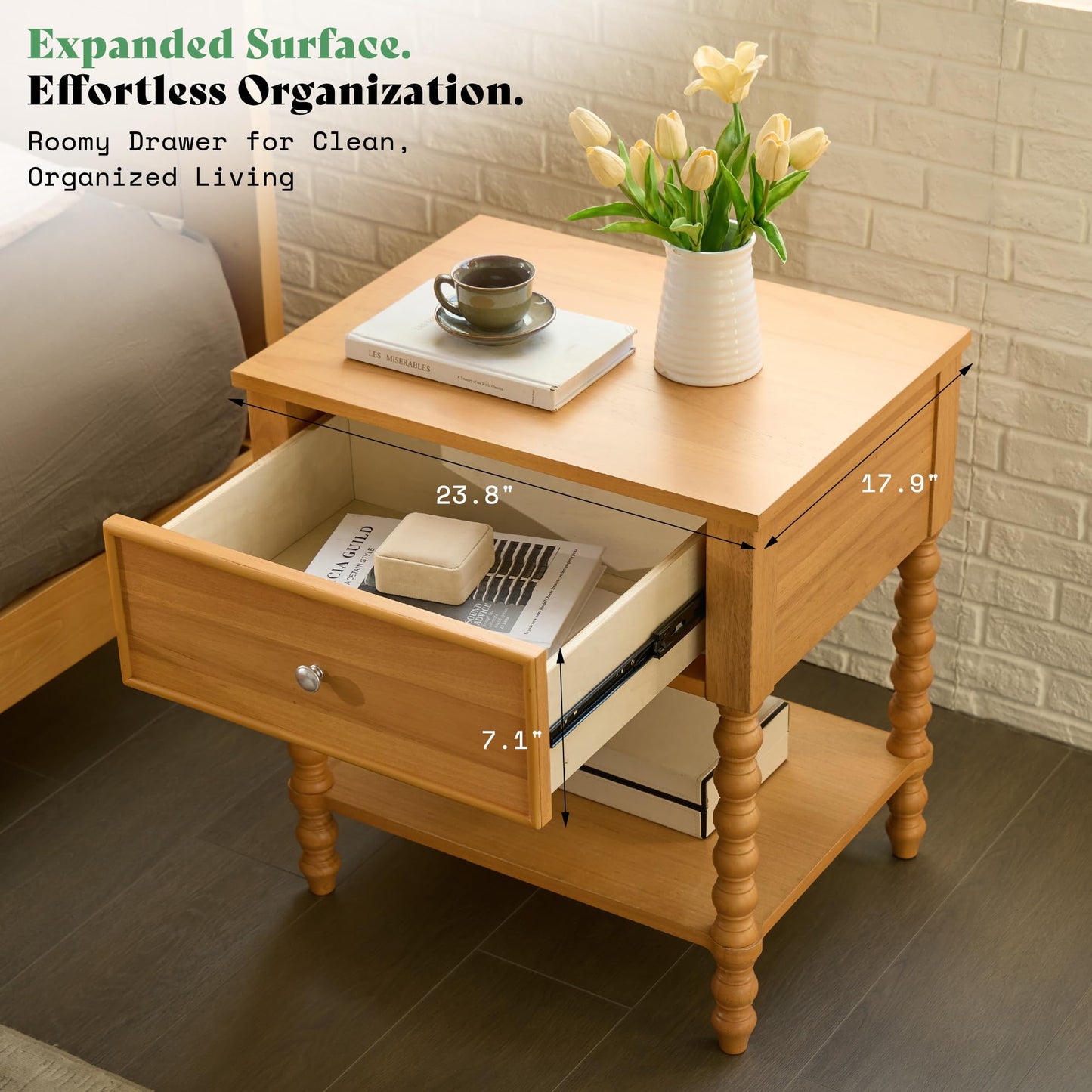 Fremont Solid Wood Bedroom Set Queen Natural
