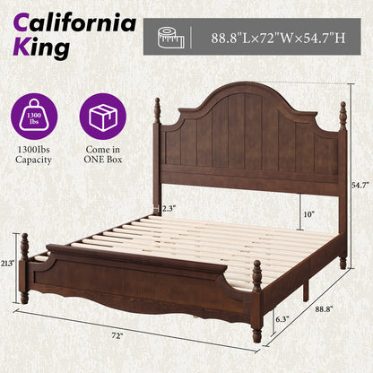 California King / Dark Walnut