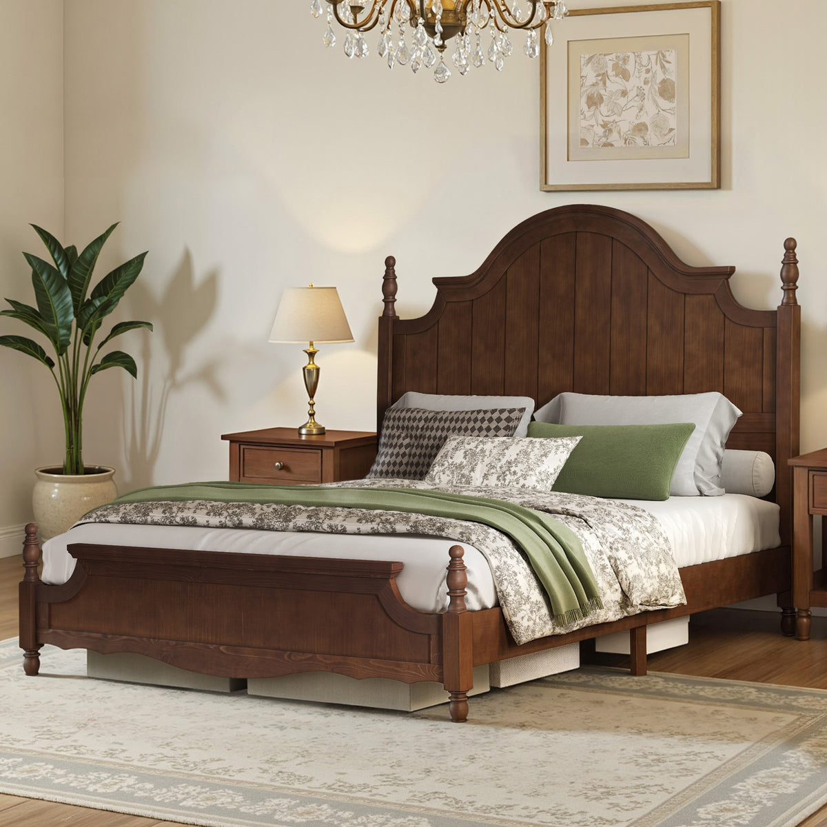 California King / Dark Walnut