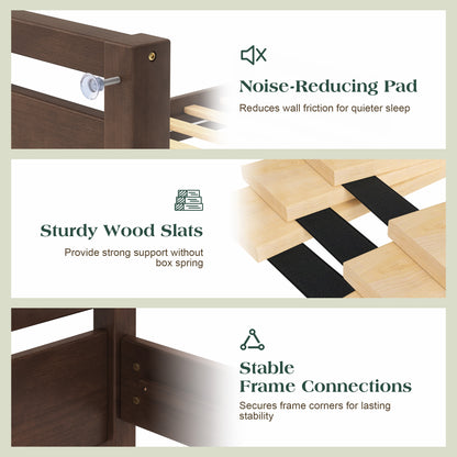 Void Solid Wood Bed - DW-F