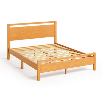 Void Solid Wood Bed - YO-Q
