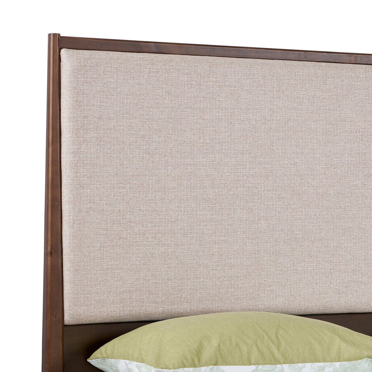 Slumber Tall Solid Wood Bed Frame CK Dark Walnut Bed