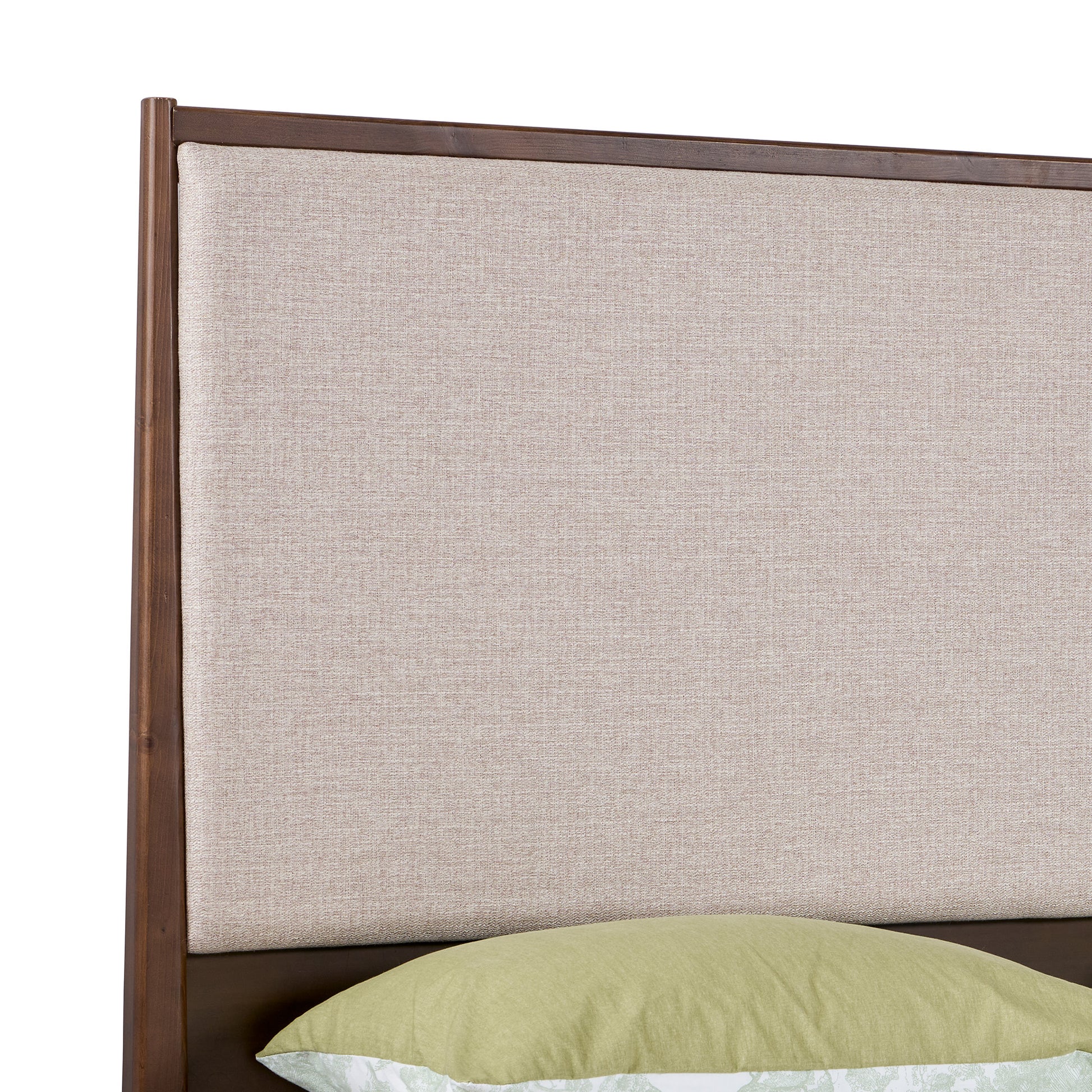 Slumber Tall Solid Wood Bed Frame CK Dark Walnut Bed