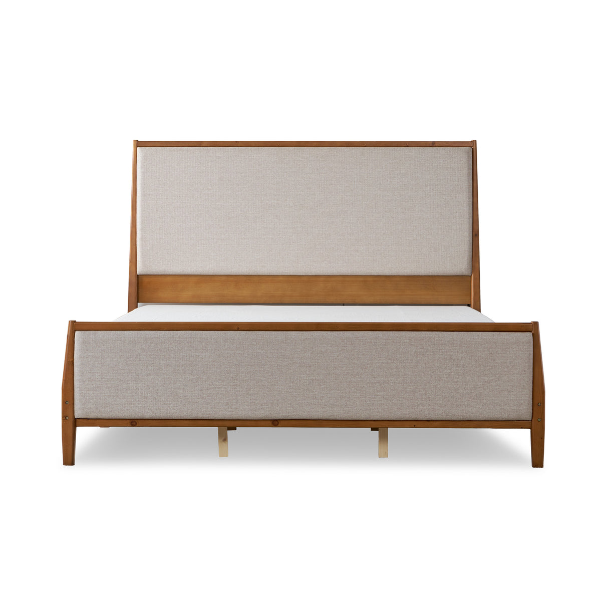 Slumber Tall Solid Wood Bed Frame CK Walnut Bed